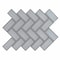 Msi Ice Bevel Herringbone 13.86 In. X 11.08 In. X 8 Mm Glass Mesh-Mounted Mosaic Tile, 10PK ZOR-MD-0179 - alternate 2